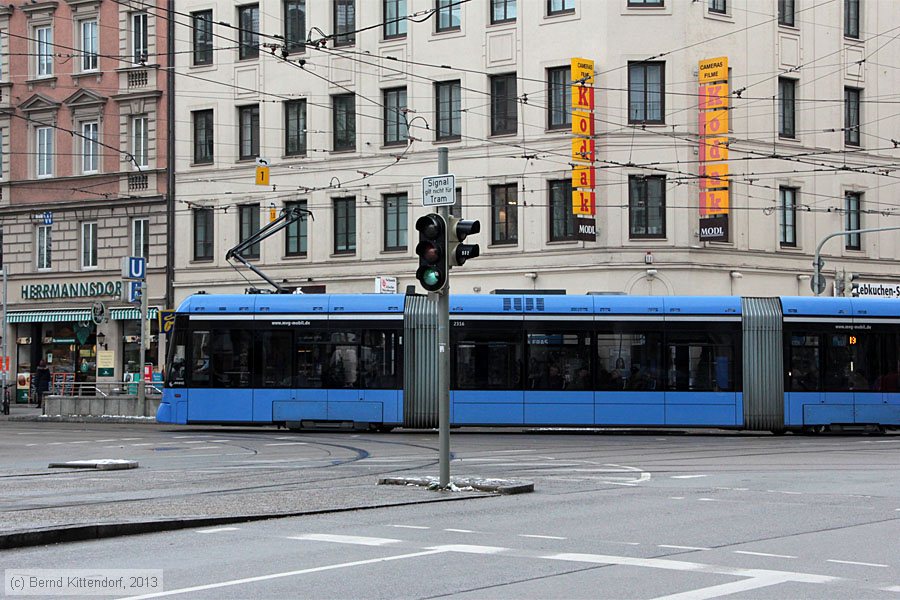 M&uuml;nchen - Stra&szlig;enbahn - 2316
/ Bild: muenchen2316_bk1311260067.jpg
