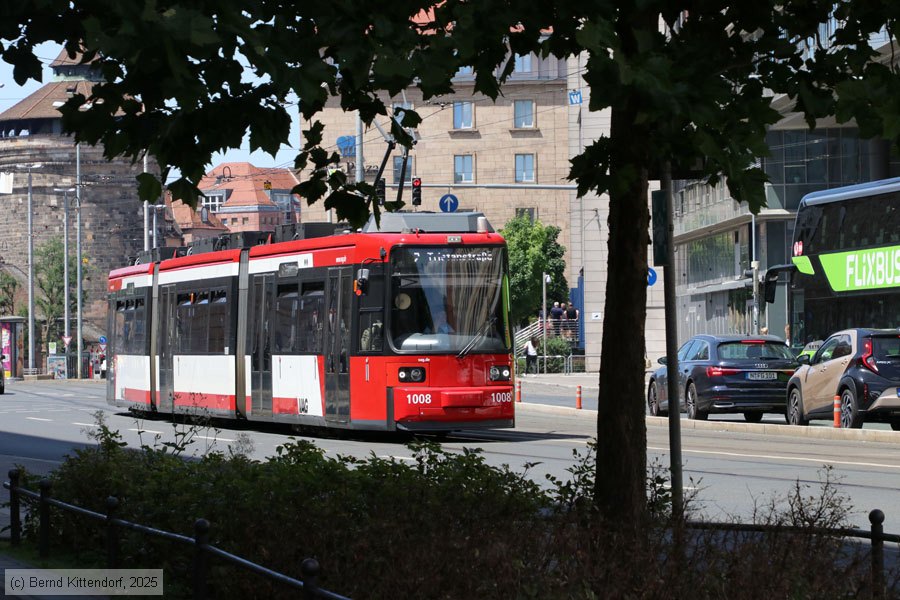Stra&szlig;enbahn N&uuml;rnberg - 1008
/ Bild: nuernberg1008_bk2506250077.jpg
