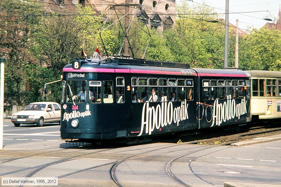 Straßenbahn Nürnberg - 304
/ Bild: nuernberg304_dk112629.jpg