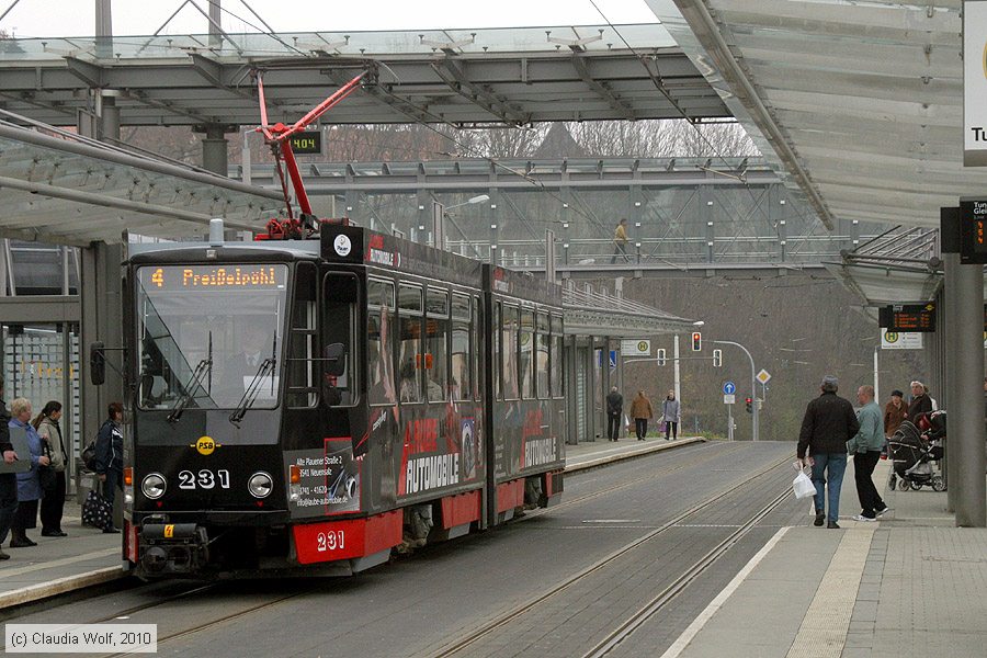 Straßenbahn Plauen - 231
/ Bild: plauen231_cw1004140042.jpg