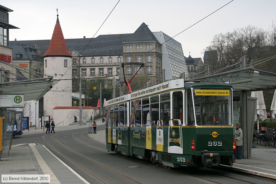 Straßenbahn Plauen - 232
/ Bild: plauen232_bk1004140065.jpg