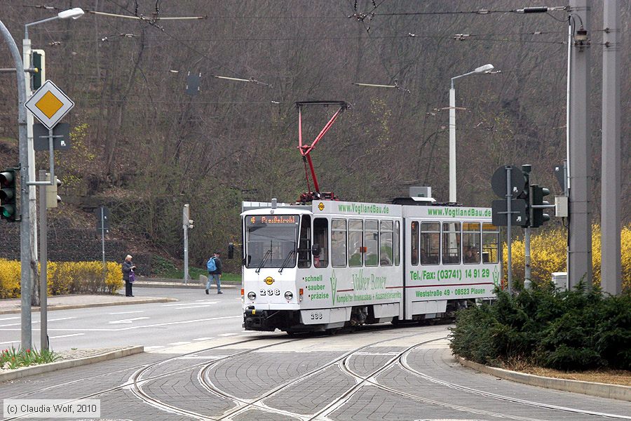 Straßenbahn Plauen - 238
/ Bild: plauen238_cw1004140055.jpg