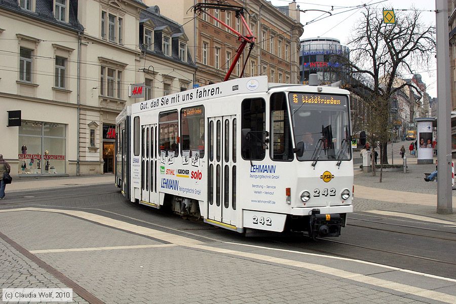 Straßenbahn Plauen - 242
/ Bild: plauen242_cw1004140033.jpg