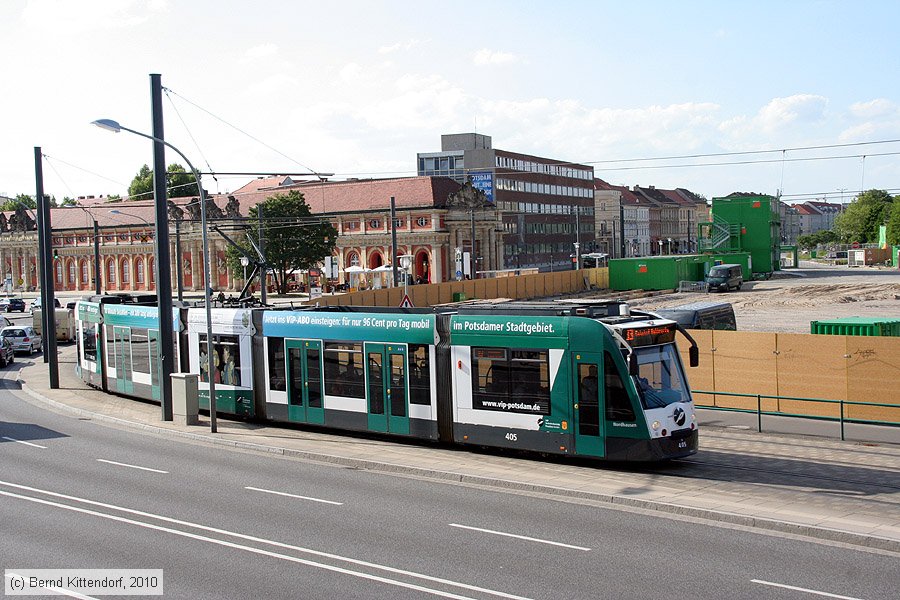 Straßenbahn Potsdam  - 405
/ Bild: potsdam405_bk1006150359.jpg