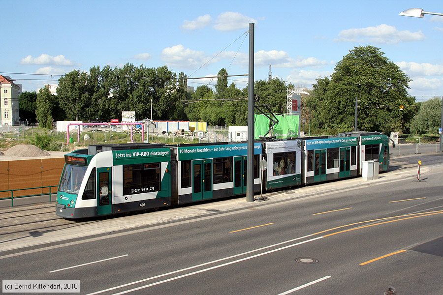 Straßenbahn Potsdam  - 405
/ Bild: potsdam405_bk1006150360.jpg