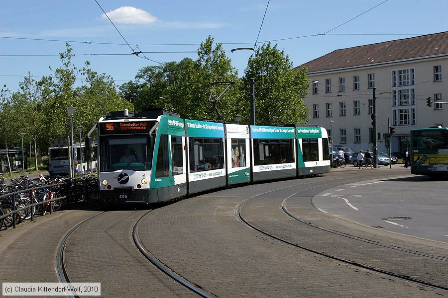 Straßenbahn Potsdam  - 405
/ Bild: potsdam405_cw1006160153.jpg