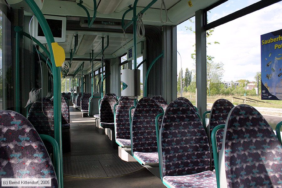 Straßenbahn Potsdam  - 406 - Innenansicht
/ Bild: potsdam406_e0019066.jpg