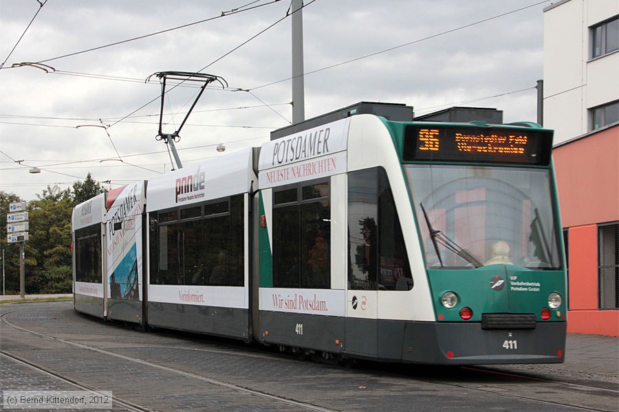 Straßenbahn Potsdam  - 411
/ Bild: potsdam411_bk1210150041.jpg