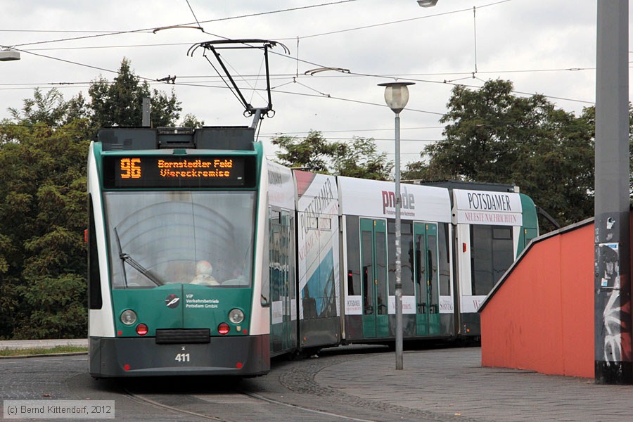 Straßenbahn Potsdam  - 411
/ Bild: potsdam411_bk1210150042.jpg