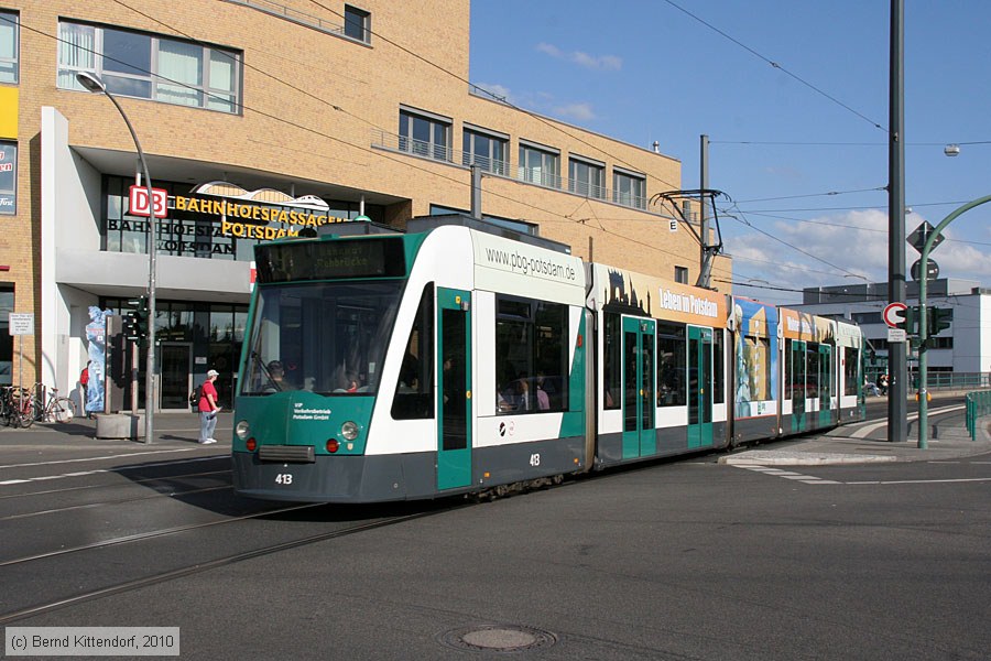 Straßenbahn Potsdam  - 413
/ Bild: potsdam413_bk1006150391.jpg