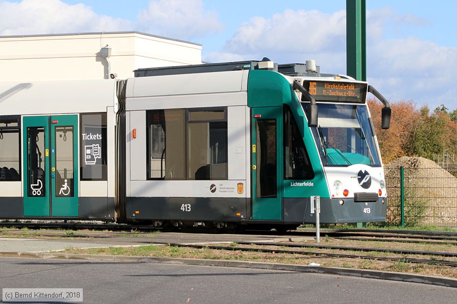 Straßenbahn Potsdam  - 413
/ Bild: potsdam413_bk1810240143.jpg