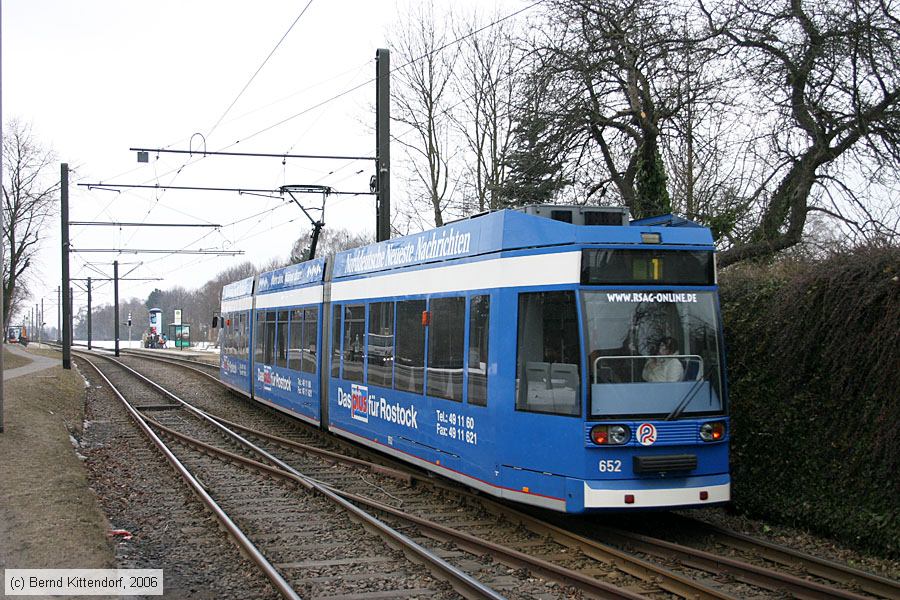 Stra&szlig;enbahn Rostock - 652
/ Bild: rostock652_bk0603150083.jpg