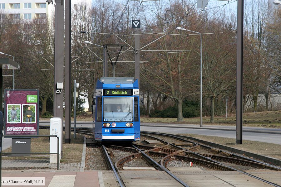 Straßenbahn Rostock - 655
/ Bild: rostock655_cw1003160128.jpg