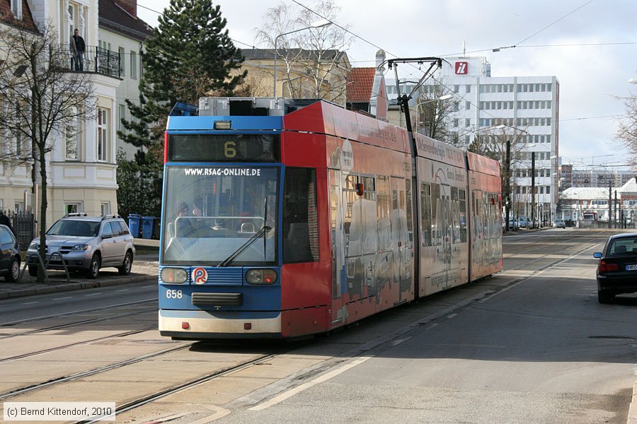 Stra&szlig;enbahn Rostock - 658
/ Bild: rostock658_bk1003160012.jpg