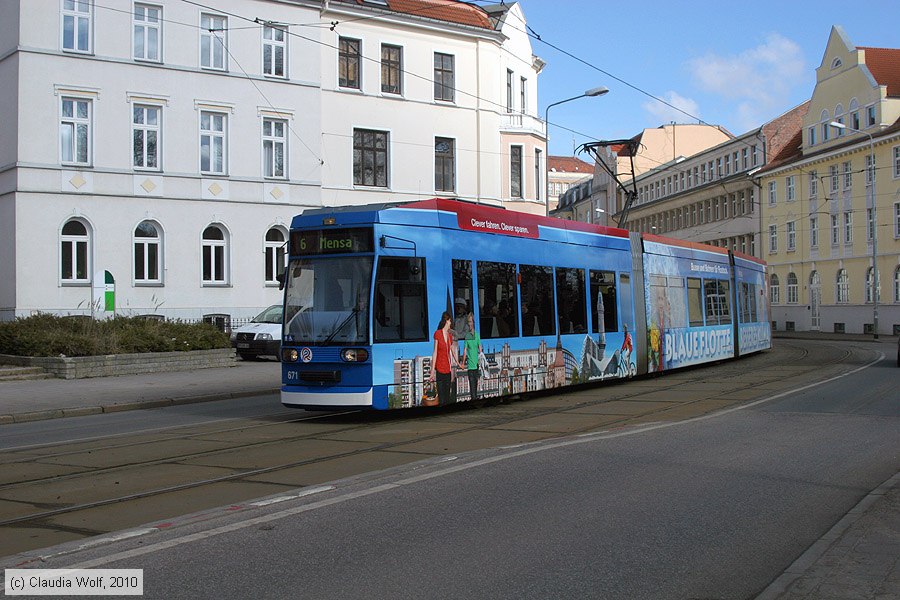 Straßenbahn Rostock - 671
/ Bild: rostock671_cw1003160078.jpg