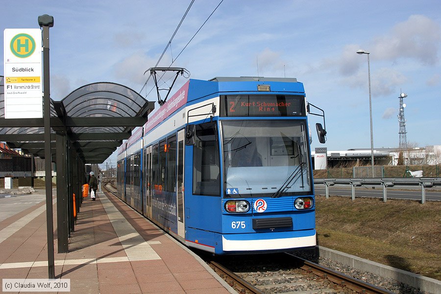 Straßenbahn Rostock - 675
/ Bild: rostock675_cw1003160125.jpg