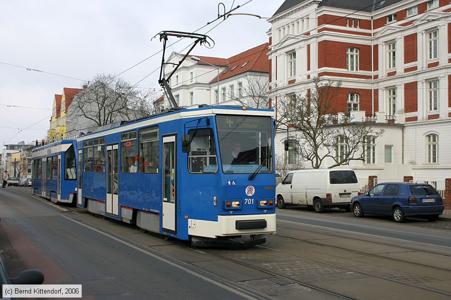 Stra&szlig;enbahn Rostock - 701
/ Bild: rostock701_bk0603150003.jpg