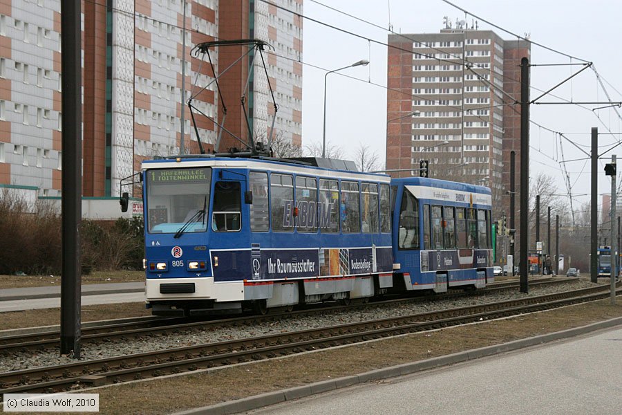 Straßenbahn Rostock - 805
/ Bild: rostock805_cw1003170087.jpg
