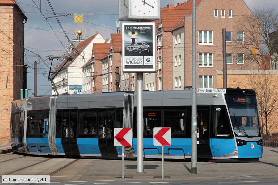 Straßenbahn Rostock - 605
/ Bild: rostock605_bk1603080185.jpg