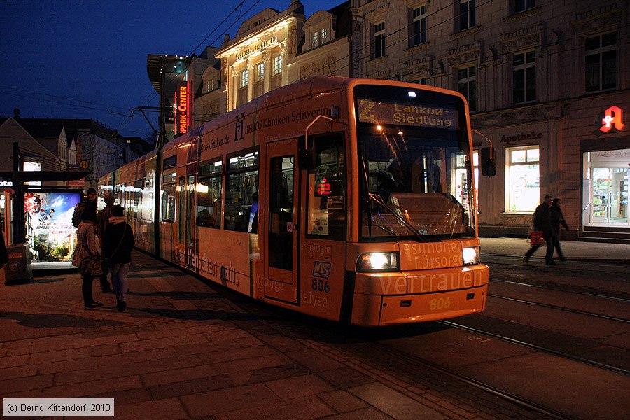 Straßenbahn Schwerin - 806
/ Bild: schwerin806_bk1003190388.jpg