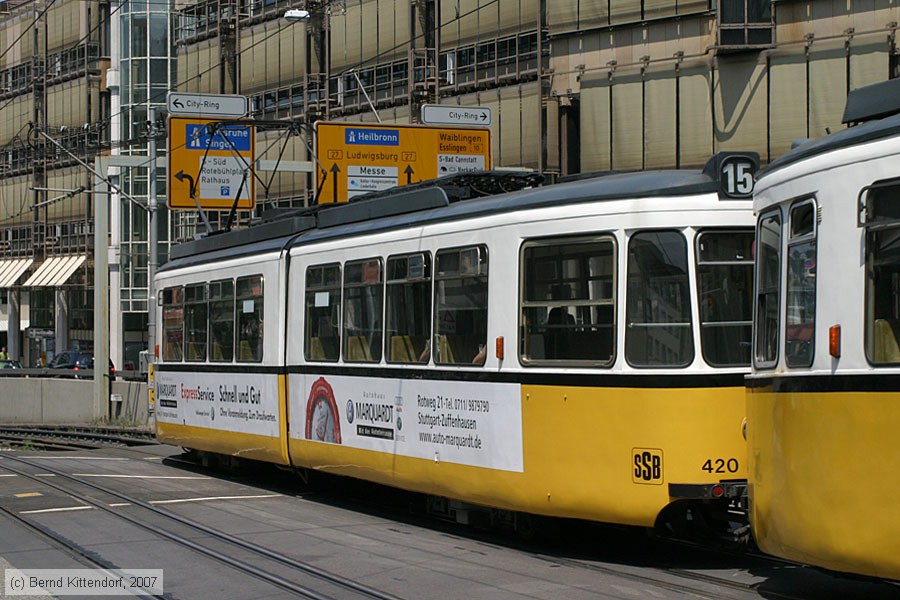 Stuttgart - Straßenbahn - 420
/ Bild: stuttgart420_bk0706080135.jpg