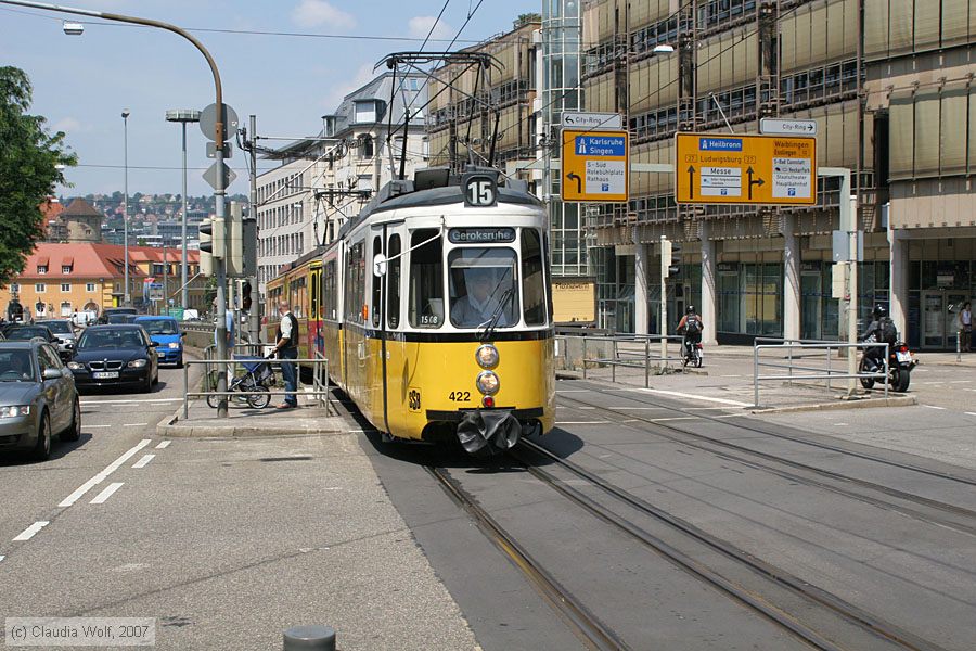 Stuttgart - Straßenbahn - 422
/ Bild: stuttgart422_cw0706080110.jpg