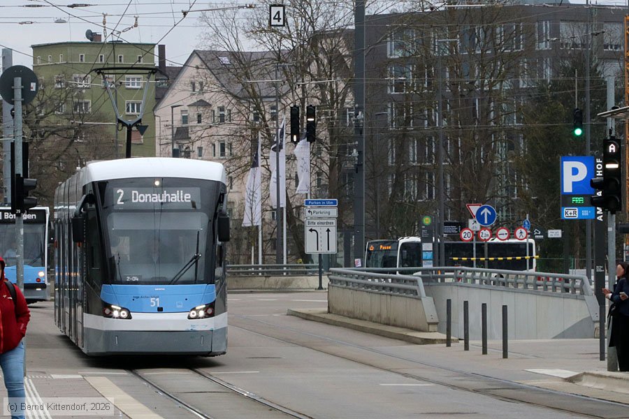 Stra&szlig;enbahn Ulm - 51
/ Bild: ulm51_bk2603150092.jpg