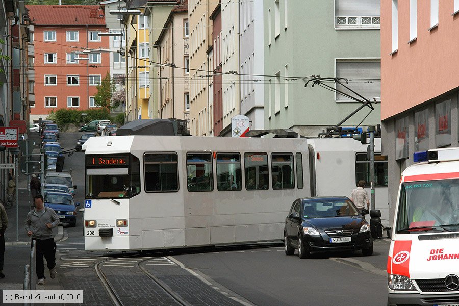 Straßenbahn Würzburg - 208
/ Bild: wuerzburg208_bk1004270278.jpg