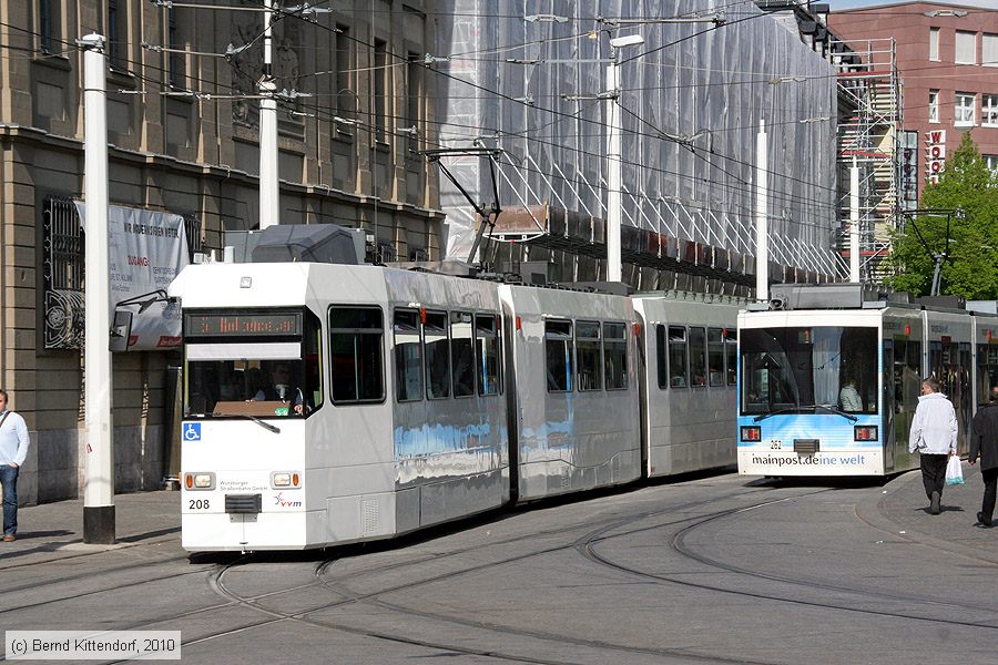 Straßenbahn Würzburg - 208
/ Bild: wuerzburg208_bk1004270427.jpg
