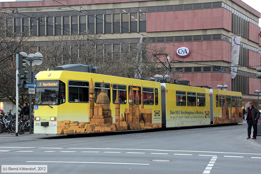 Straßenbahn Würzburg - 212
/ Bild: wuerzburg212_bk1211140097.jpg