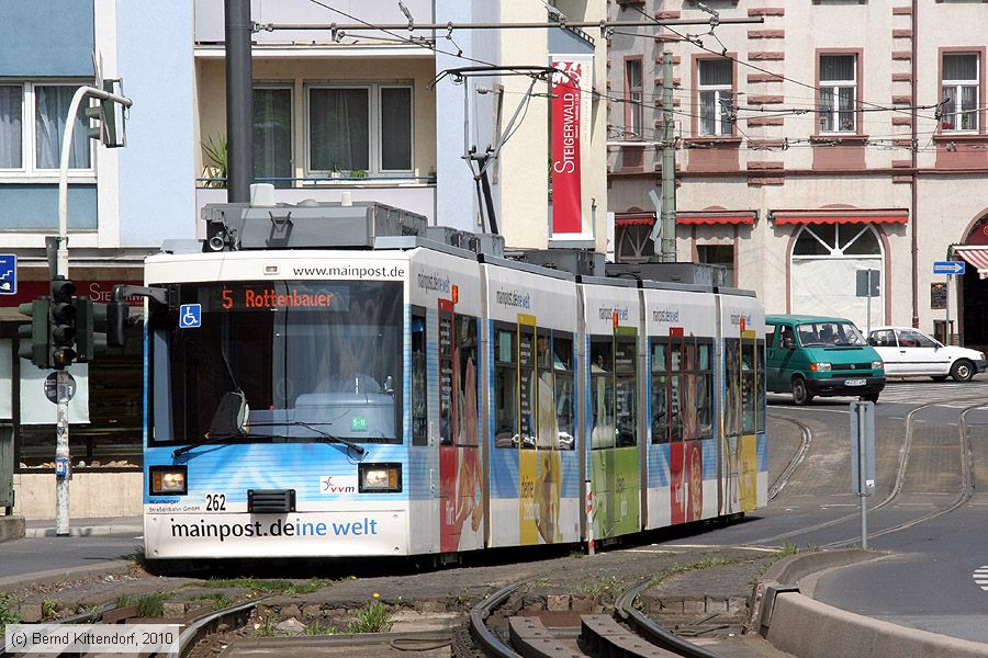 Straßenbahn Würzburg - 262
/ Bild: wuerzburg262_bk1004270254.jpg