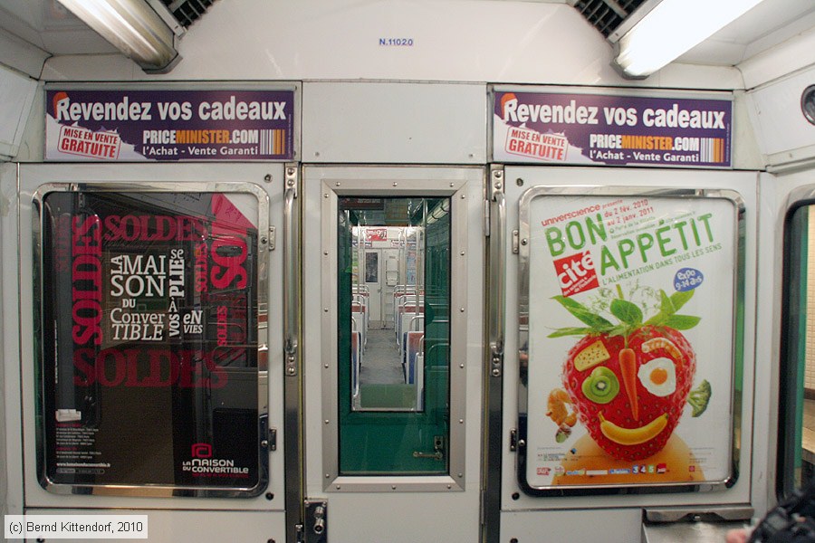 Metro Paris - N.11020 (MF 67) - Innenansicht
/ Bild: parismetron11020_bk1001200112.jpg