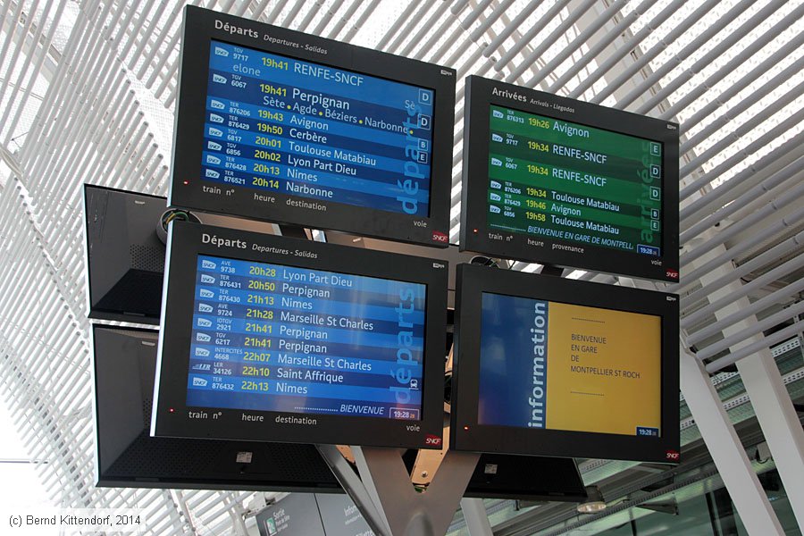 Gares SNCF - Montpellier Saint-Roch
/ Bild: bfmontpelliersaintroch_bk1406250506.jpg