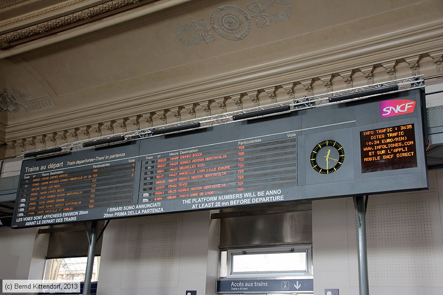 Gares SNCF - Nice Ville
/ Bild: bfniceville_bk1312100145.jpg Gares SNCF - Nice Ville
/ Bild: bfniceville_bk1312100145.jpg