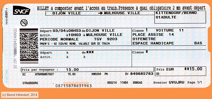 SNCF - Fahrkarte
/ Bild: sncf_fk20140403prembk.jpg