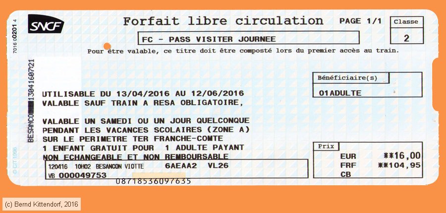 SNCF - Fahrkarte
/ Bild: sncf_fk20160413fcvisiter.jpg