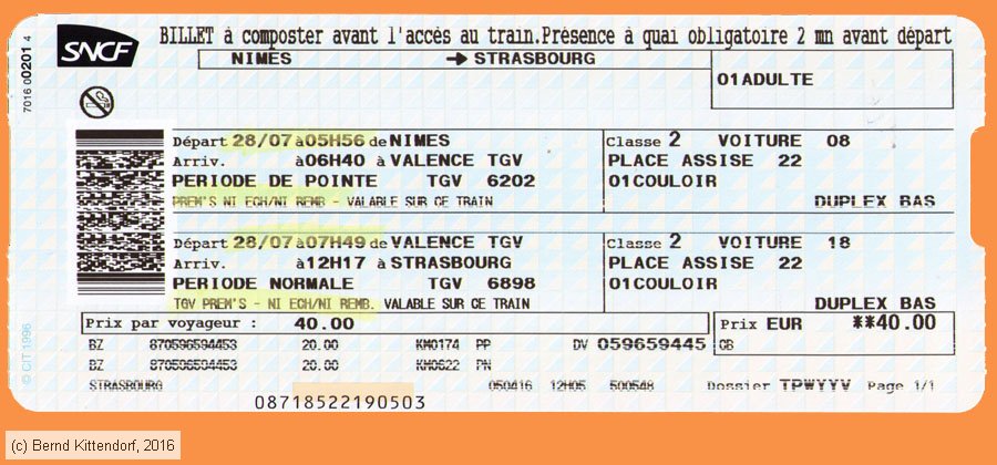 SNCF - Fahrkarte
/ Bild: sncf_fk20160728pr22.jpg