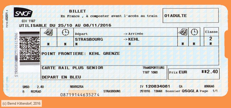 SNCF - Fahrkarte
/ Bild: sncf_fk20161025efk2b.jpg