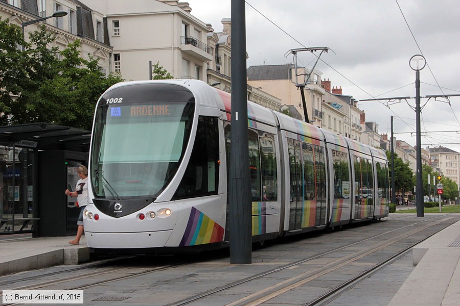 Stra&szlig;enbahn Angers - 1002
/ Bild: angers1002_bk1507200173.jpg