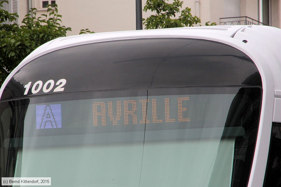 Straßenbahn Angers - 1002
/ Bild: angers1002_bk1507200174.jpg Straßenbahn Angers - 1002
/ Bild: angers1002_bk1507200174.jpg