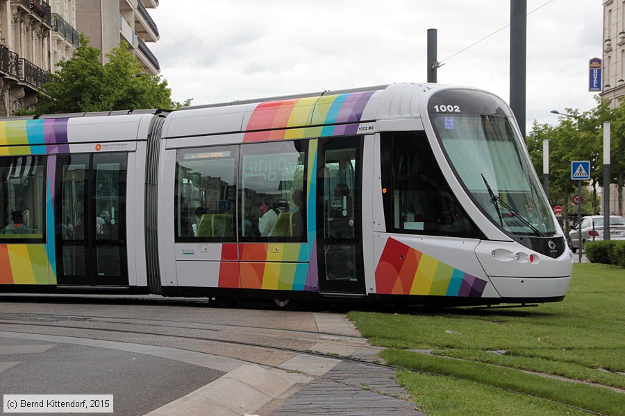 Stra&szlig;enbahn Angers - 1002
/ Bild: angers1002_bk1507200179.jpg