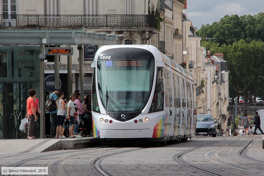 Stra&szlig;enbahn Angers - 1002
/ Bild: angers1002_bk1507200195.jpg