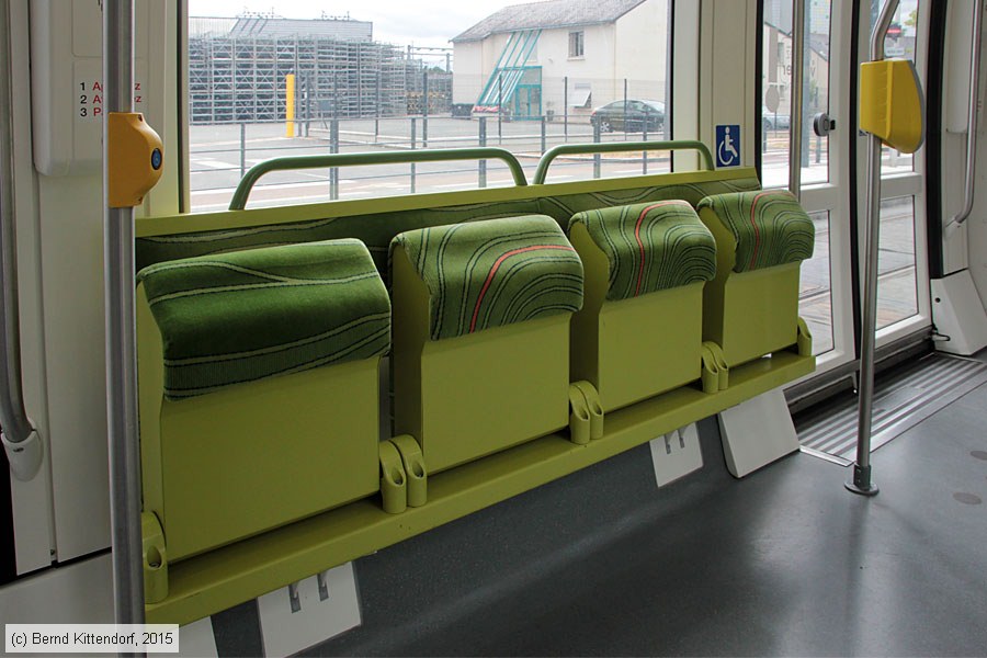 Stra&szlig;enbahn Angers - 1004 - Innenansicht
/ Bild: angers1004_bk1507200146.jpg