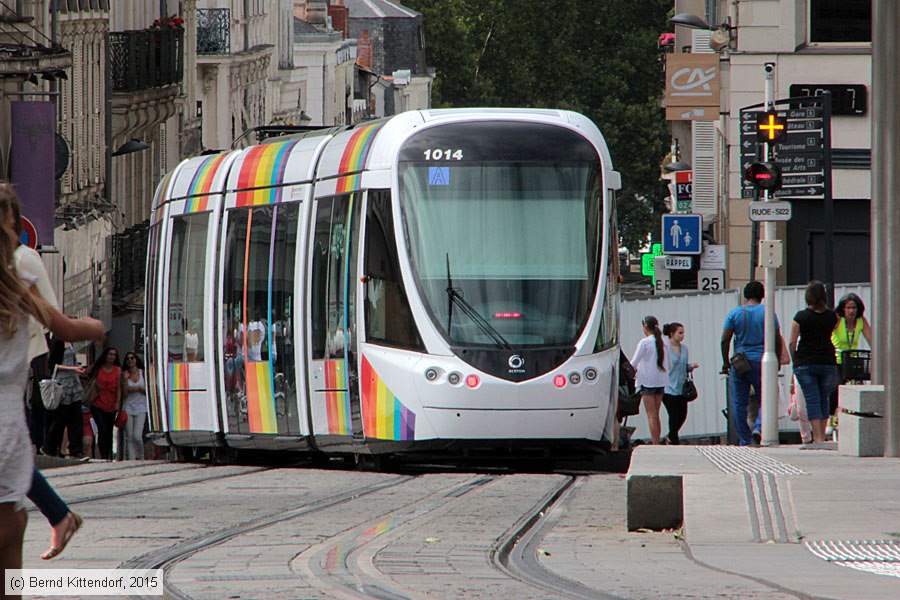 Stra&szlig;enbahn Angers - 1014
/ Bild: angers1014_bk1507200205.jpg