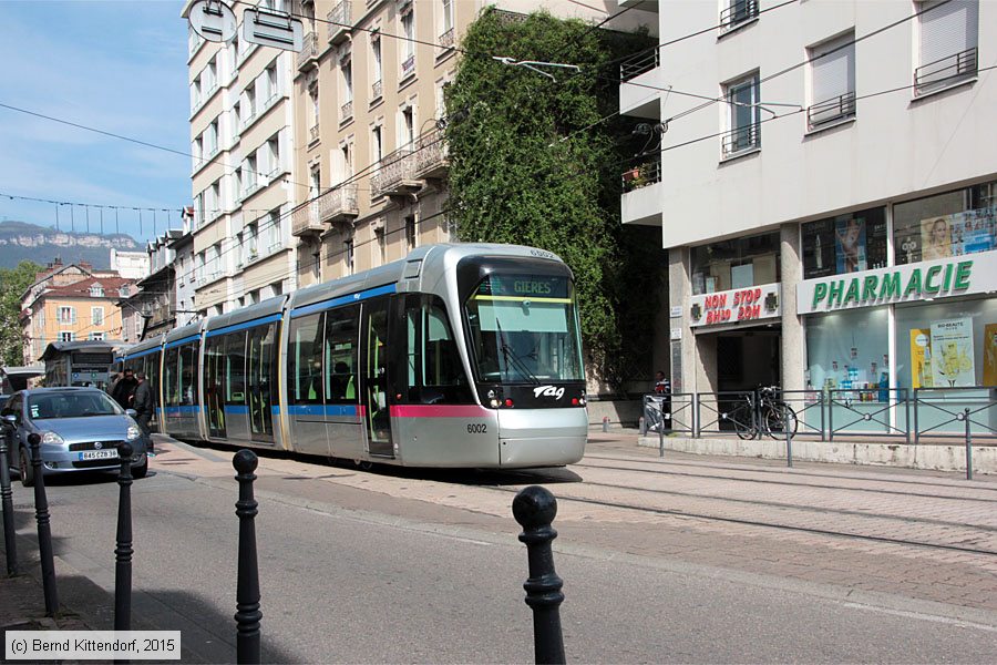 Stra&szlig;enbahn Grenoble - 6002
/ Bild: grenoble6002_bk1504290035.jpg