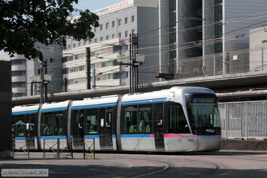 Stra&szlig;enbahn Grenoble - 6006
/ Bild: grenoble6006_bk1404260055.jpg