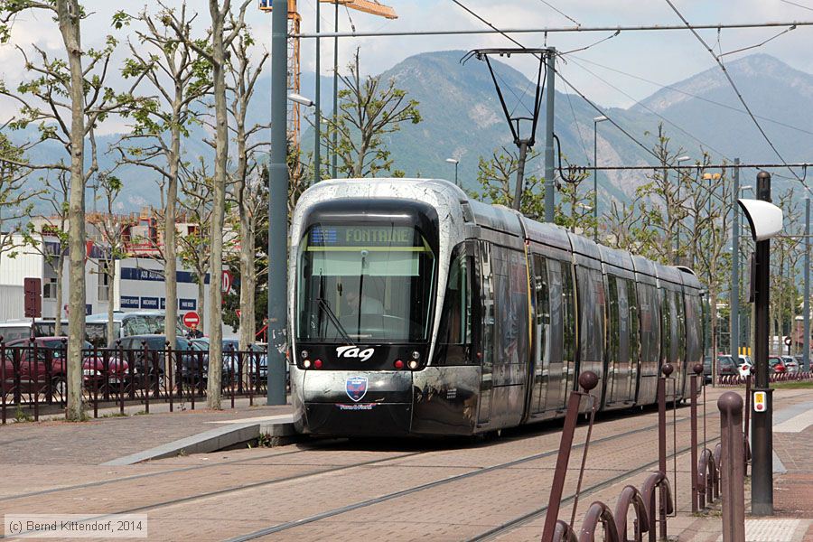 Stra&szlig;enbahn Grenoble - 6016
/ Bild: grenoble6016_bk1404260259.jpg
