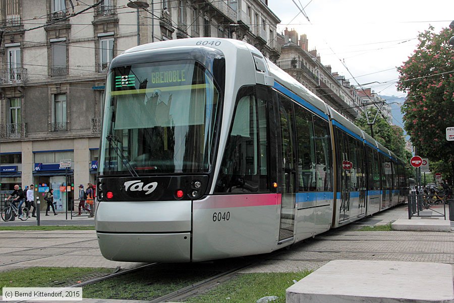 Stra&szlig;enbahn Grenoble - 6040
/ Bild: grenoble6040_bk1504280194.jpg