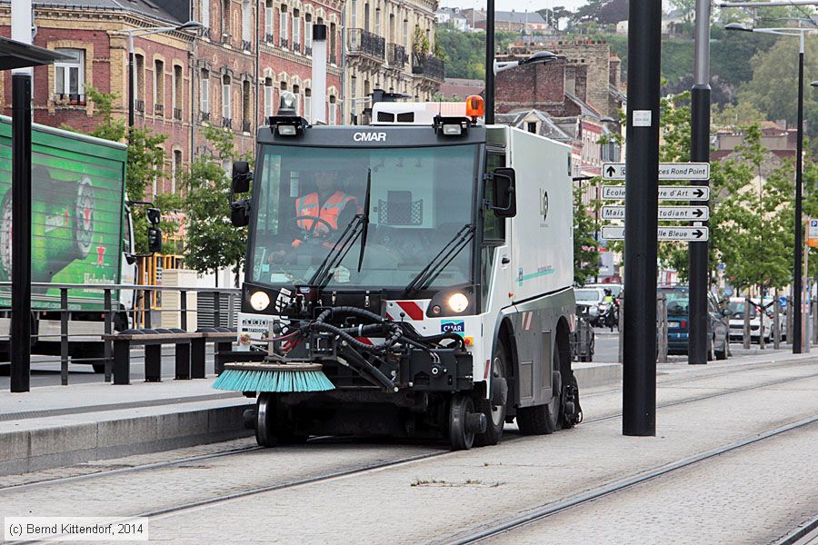 Straßenbahn Le Havre - Kehrmaschine
/ Bild: lehavrework_bk1405090079.jpg