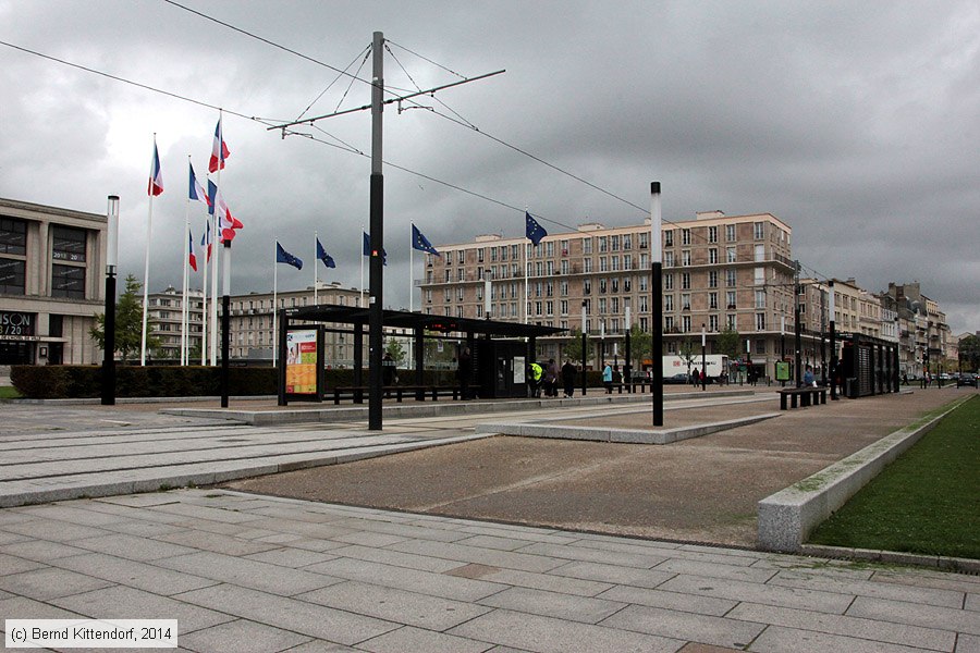 Straßenbahn Le Havre - Anlagen
/ Bild: lehavreanlagen_bk1405070025.jpg